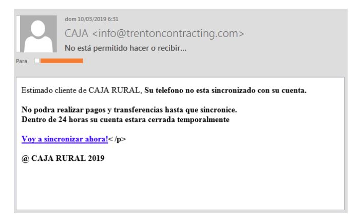 phishing caja rural